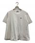 LACOSTE（ラコステ）の古着「半袖鹿の子カットソー」｜ホワイト