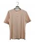 maison kitsune（メゾンキツネ）の古着「ベイビー フォックス リブ フィット Tシャツ」｜ピンク