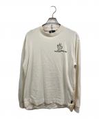 MONCLERモンクレール）の古着「LS T-Shirt」｜アイボリー