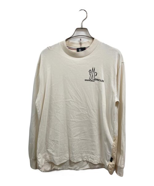 MONCLER（モンクレール）MONCLER (モンクレール) LS T-Shirt アイボリー サイズ:Ⅼの古着・服飾アイテム