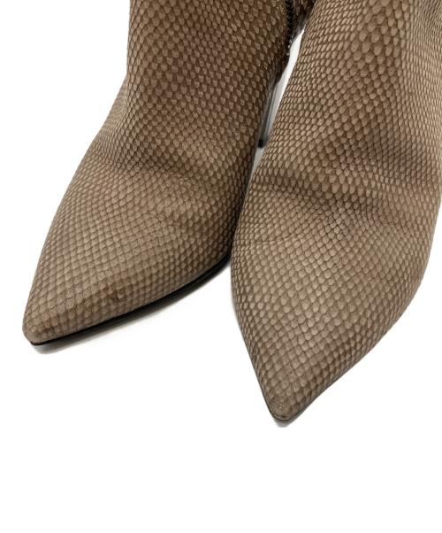 JIMMY CHOO（ジミーチュウ）JIMMY CHOO (ジミーチュウ) ブーツ ブラウン サイズ:36 1/2の古着・服飾アイテム