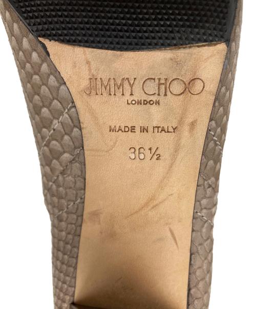 JIMMY CHOO（ジミーチュウ）JIMMY CHOO (ジミーチュウ) ブーツ ブラウン サイズ:36 1/2の古着・服飾アイテム