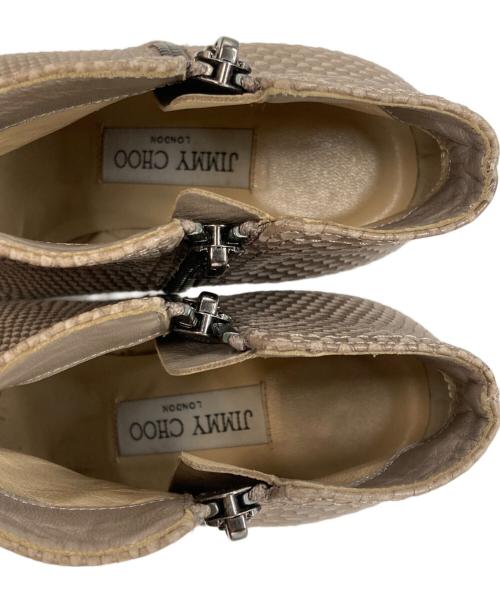 JIMMY CHOO（ジミーチュウ）JIMMY CHOO (ジミーチュウ) ブーツ ブラウン サイズ:36 1/2の古着・服飾アイテム