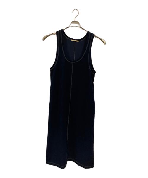 Curensology（カレンソロジー）Curensology (カレンソロジー) ノースリーブワンピース ネイビー サイズ:freeの古着・服飾アイテム