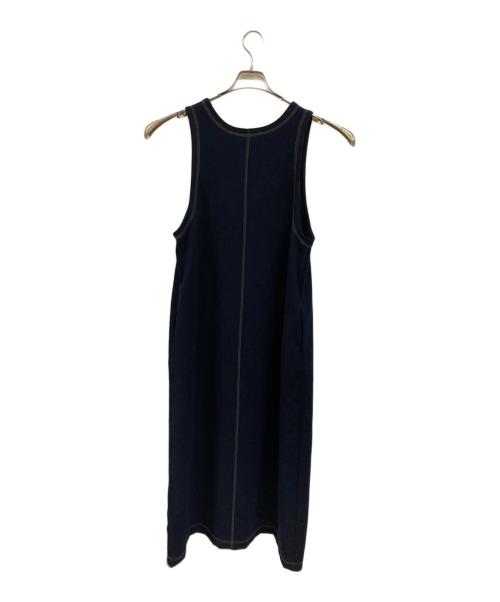 Curensology（カレンソロジー）Curensology (カレンソロジー) ノースリーブワンピース ネイビー サイズ:freeの古着・服飾アイテム