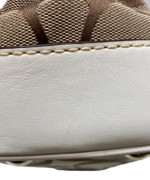 COACH（コーチ）COACH (コーチ) ハンドバッグ ベージュの古着・服飾アイテム