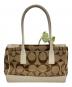 COACH (コーチ) ハンドバッグ ベージュ：5000円