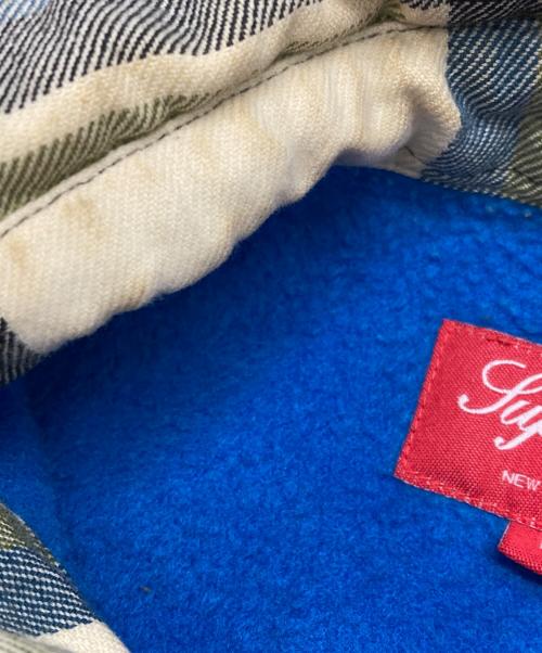 SUPREME（シュプリーム）Supreme (シュプリーム) Pil Linend Plaid Flannel Shirt ベージュ サイズ:Lの古着・服飾アイテム