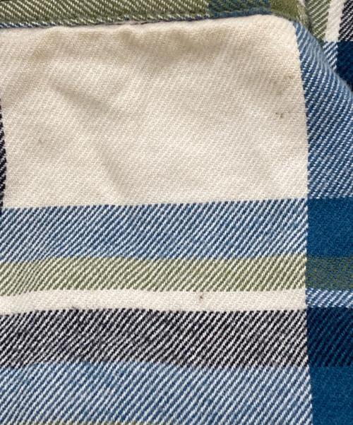 SUPREME（シュプリーム）Supreme (シュプリーム) Pil Linend Plaid Flannel Shirt ベージュ サイズ:Lの古着・服飾アイテム