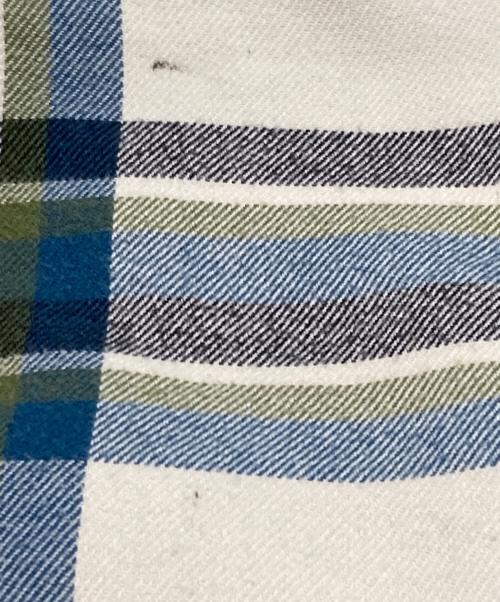 SUPREME（シュプリーム）Supreme (シュプリーム) Pil Linend Plaid Flannel Shirt ベージュ サイズ:Lの古着・服飾アイテム