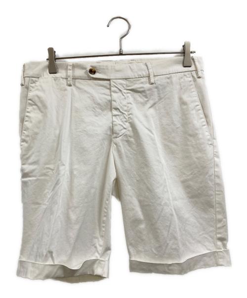 LARDINI（ラルディーニ）LARDINI (ラルディーニ) ハーフパンツ ホワイト サイズ:48の古着・服飾アイテム