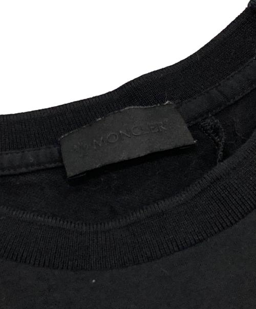 MONCLER（モンクレール）MONCLER (モンクレール) SS T-SHIRT ブラック サイズ:Mの古着・服飾アイテム