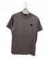 MONCLER（モンクレール）の古着「ロゴワッペン半袖Tシャツ」｜パープル