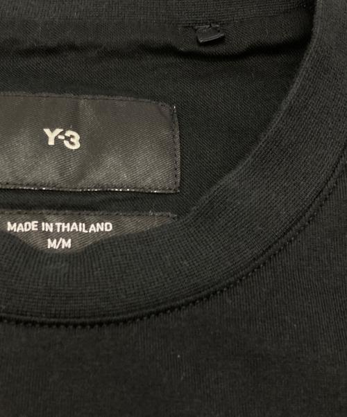 Y-3（ワイスリー）Y-3 (ワイスリー) RELAXED SHORT SLEEVE TEE ブラック サイズ:Mの古着・服飾アイテム