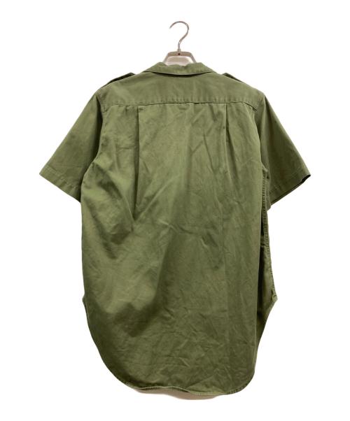 POLO RALPH LAUREN（ポロ・ラルフローレン）POLO RALPH LAUREN (ポロ・ラルフローレン) エポレット付き半袖シャツ カーキ サイズ:Ｍの古着・服飾アイテム