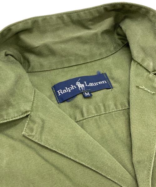 POLO RALPH LAUREN（ポロ・ラルフローレン）POLO RALPH LAUREN (ポロ・ラルフローレン) エポレット付き半袖シャツ カーキ サイズ:Ｍの古着・服飾アイテム