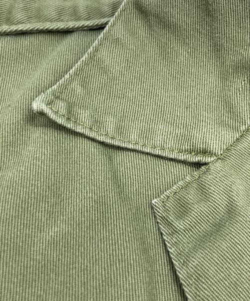 POLO RALPH LAUREN（ポロ・ラルフローレン）POLO RALPH LAUREN (ポロ・ラルフローレン) エポレット付き半袖シャツ カーキ サイズ:Ｍの古着・服飾アイテム
