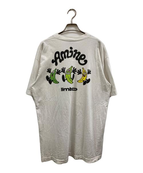 Amine（アミーネ）amine (アミーネ) VERDY (ヴェルディ) プリントTシャツ ホワイト サイズ:Mの古着・服飾アイテム