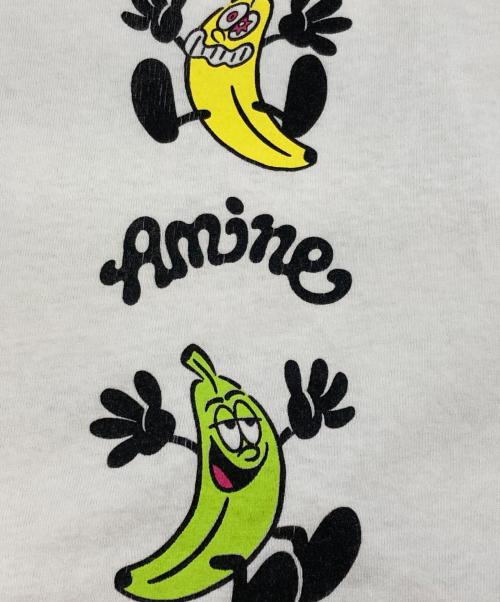 Amine（アミーネ）amine (アミーネ) VERDY (ヴェルディ) プリントTシャツ ホワイト サイズ:Mの古着・服飾アイテム