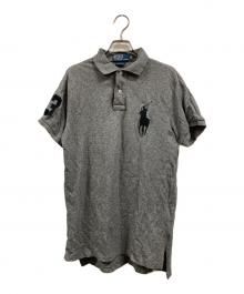 POLO RALPH LAUREN（ポロ・ラルフローレン）の古着「ビッグポニーポロシャツ」｜グレー