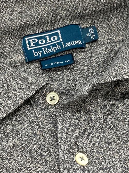 POLO RALPH LAUREN（ポロ・ラルフローレン）POLO RALPH LAUREN (ポロ・ラルフローレン) ビッグポニーポロシャツ グレー サイズ:Mの古着・服飾アイテム