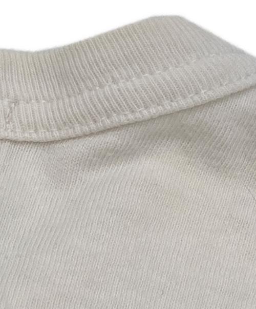 PLAY COMME des GARCONS（プレイコムデギャルソン）PLAY COMME des GARCONS (プレイコムデギャルソン) ハートワッペンTシャツ ホワイト サイズ:Mの古着・服飾アイテム