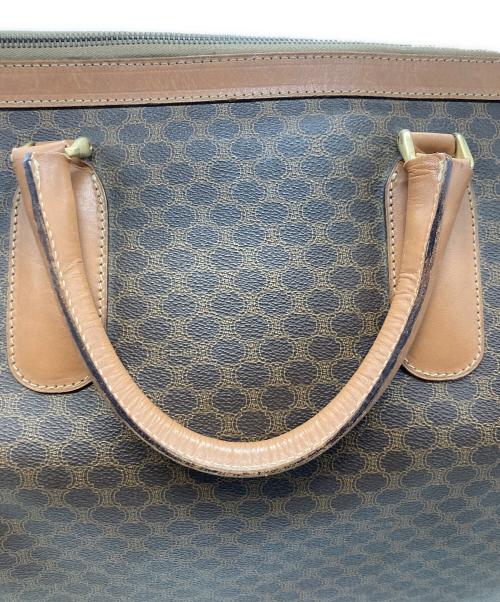 CELINE（セリーヌ）CELINE (セリーヌ) マカダム柄ボストンバッグ ブラウンの古着・服飾アイテム