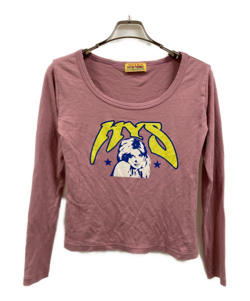 Hysteric Glamour（ヒステリックグラマー）Hysteric Glamour (ヒステリックグラマー) COSMIC SOUND チビTシャツ ピンク サイズ:FREEの古着・服飾アイテム