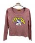 Hysteric Glamour（ヒステリックグラマー）の古着「COSMIC SOUND チビTシャツ」｜ピンク