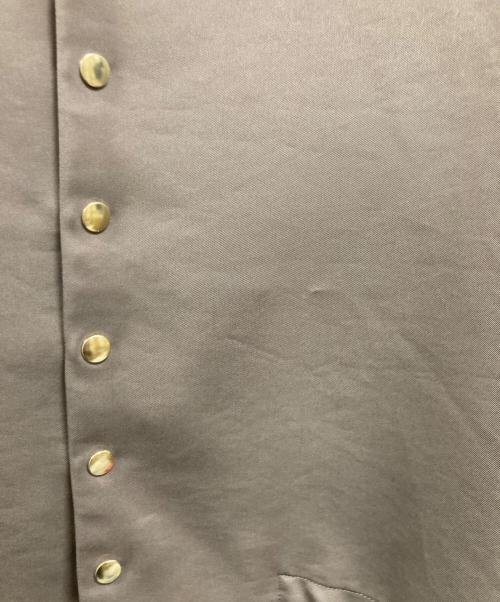 CULLNI（クルニ）CULLNI (クルニ) Dry Stretch Twill Drawstring Open Coller Short Sleeve Jaket ベージュ サイズ:2の古着・服飾アイテム