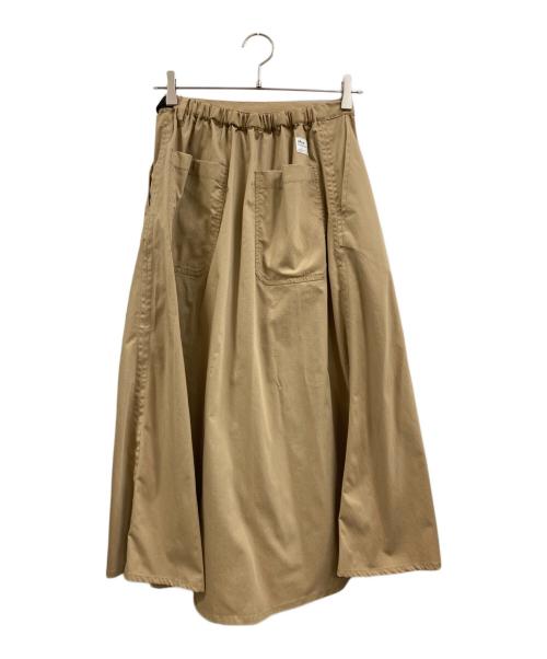 NANGA（ナンガ）NANGA (ナンガ) タキビ リップストップ ラップ スカート ベージュ サイズ:WMの古着・服飾アイテム