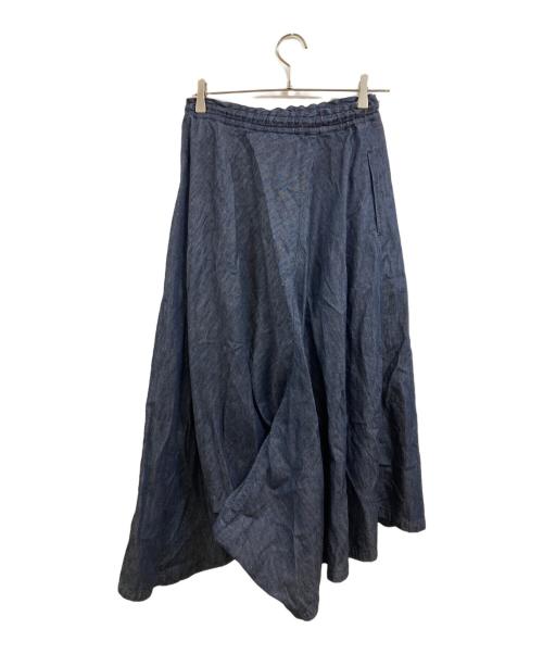 YOHJI YAMAMOTO（ヨウジヤマモト）YOHJI YAMAMOTO (ヨウジヤマモト) サルエル ジーンズ ネイビー サイズ:1の古着・服飾アイテム