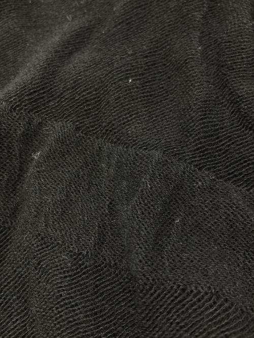 YOHJI YAMAMOTO（ヨウジヤマモト）YOHJI YAMAMOTO (ヨウジヤマモト) Knit WG Gather French Slv Po ブラック サイズ:2の古着・服飾アイテム