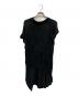 YOHJI YAMAMOTO（ヨウジヤマモト）の古着「Knit WG Gather French Slv Po」｜ブラック