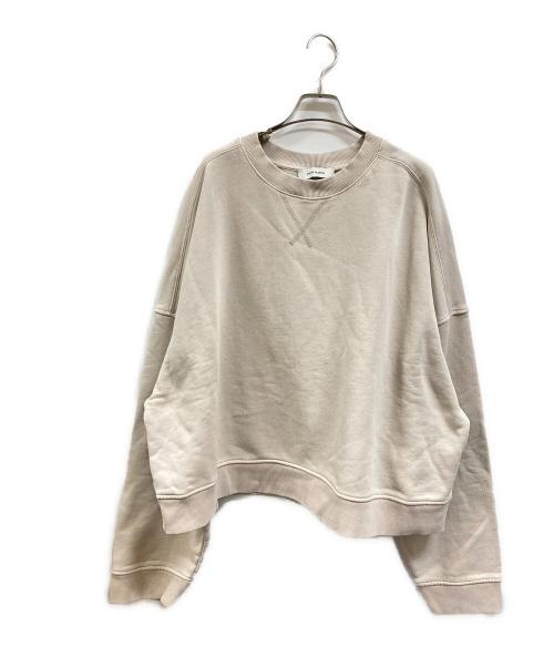 entire studios（エンタイアスタジオ）ENTIRE STUDIOS (エンタイアスタジオ) BOX CREW SWEAT ベージュ サイズ:表記なしの古着・服飾アイテム