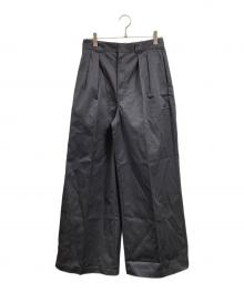 Dickies×journal standard L'essage×JANE SMITH（ディッキーズ×ジャーナルスタンダード レサージュ×ジェーンスミス）の古着「別注 2タックBIGパンツ」｜ブラック