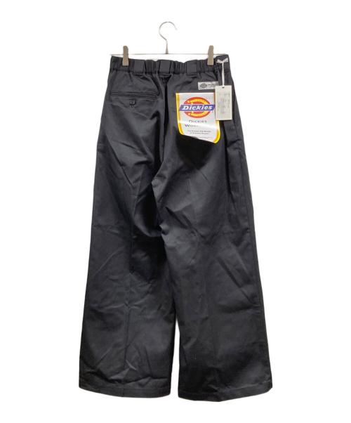 Dickies（ディッキーズ）Dickies (ディッキーズ) journal standard L'essage (ジャーナルスタンダード レサージュ) JANE SMITH (ジェーンスミス) 別注 2タックBIGパンツ ブラック サイズ:Ｍ 未使用品の古着・服飾アイテム
