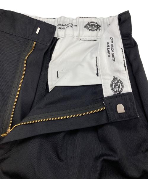 Dickies（ディッキーズ）Dickies (ディッキーズ) journal standard L'essage (ジャーナルスタンダード レサージュ) JANE SMITH (ジェーンスミス) 別注 2タックBIGパンツ ブラック サイズ:Ｍ 未使用品の古着・服飾アイテム