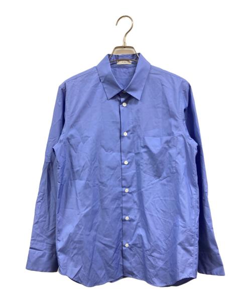 ATON（エイトン）ATON (エイトン) スタンダードシャツ ブルー サイズ:00の古着・服飾アイテム