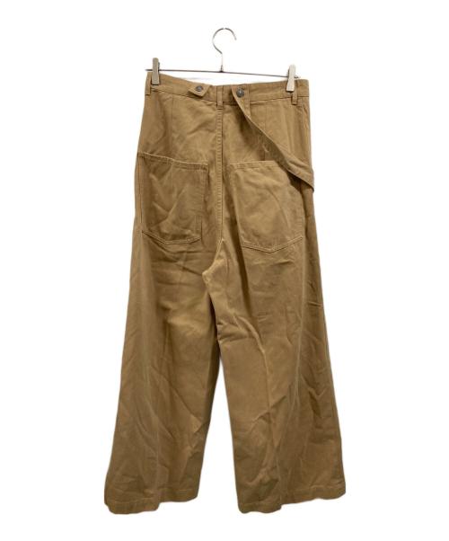 Whim Gazette（ウィムガゼット）Whim Gazette (ウィムガゼット) サスペンダーチノパンツ ベージュ サイズ:Freeの古着・服飾アイテム