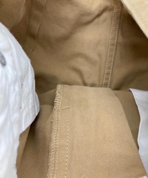 Whim Gazette（ウィムガゼット）Whim Gazette (ウィムガゼット) サスペンダーチノパンツ ベージュ サイズ:Freeの古着・服飾アイテム