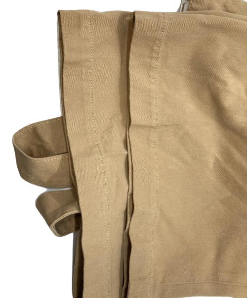 Whim Gazette（ウィムガゼット）Whim Gazette (ウィムガゼット) サスペンダーチノパンツ ベージュ サイズ:Freeの古着・服飾アイテム