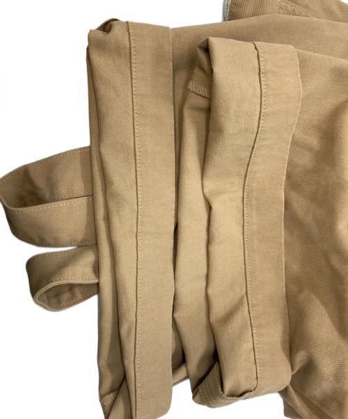 Whim Gazette（ウィムガゼット）Whim Gazette (ウィムガゼット) サスペンダーチノパンツ ベージュ サイズ:Freeの古着・服飾アイテム