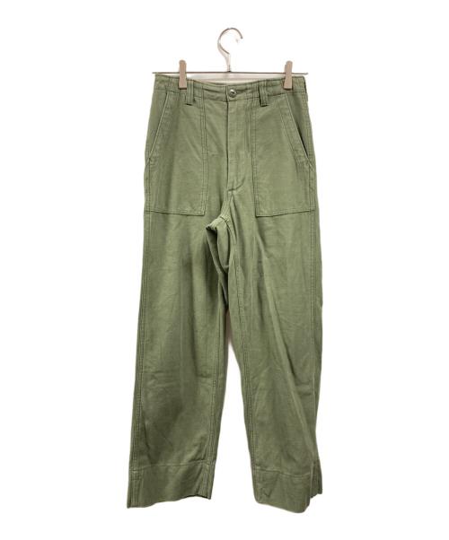 MADISON BLUE（マディソンブルー）MADISON BLUE (マディソンブルー) バックサテンファティーグパンツ カーキ サイズ:XSの古着・服飾アイテム