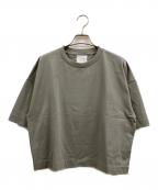 SLOANE×eclatスローン×エクラ）の古着「【村山佳世子さん別注】ショート丈Tシャツ」｜グレー