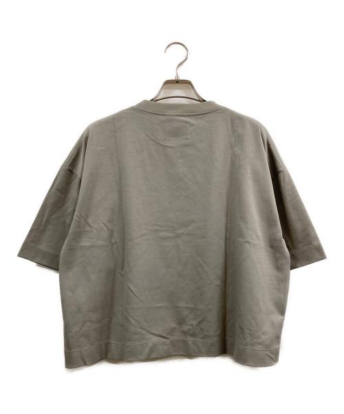 SLOANE（スローン）SLOANE (スローン) eclat (エクラ) 【村山佳世子さん別注】ショート丈Tシャツ グレー サイズ:2の古着・服飾アイテム