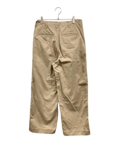 FRAMeWORK（フレームワーク）FRAMeWORK (フレームワーク) OVER SIZED CHINO パンツ 2 ベージュ サイズ:38の古着・服飾アイテム