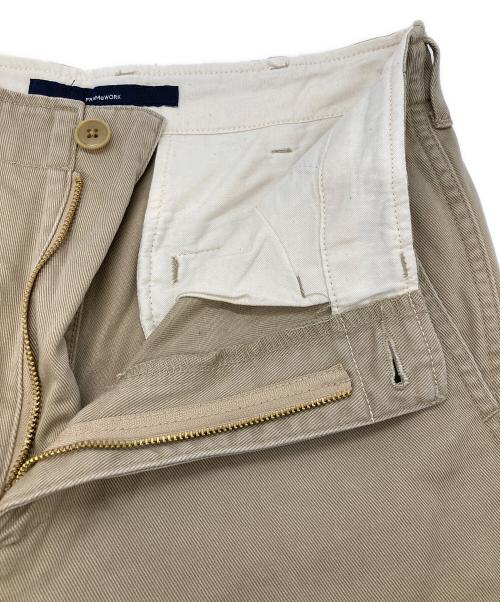 FRAMeWORK（フレームワーク）FRAMeWORK (フレームワーク) OVER SIZED CHINO パンツ 2 ベージュ サイズ:38の古着・服飾アイテム