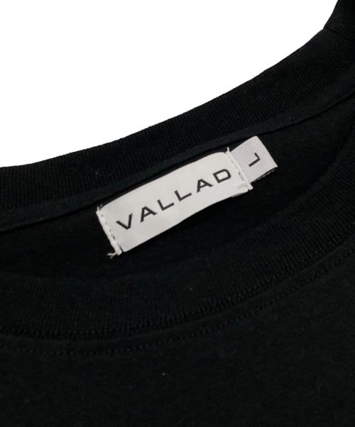 VALLAD（バラッド）VALLAD (バラッド) Tシャツ ブラック サイズ:Lの古着・服飾アイテム