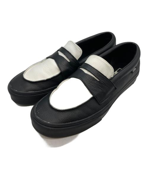 VANS（ヴァンズ）VANS (ヴァンズ) ローファー 53 ホワイト×ブラック サイズ:27.5の古着・服飾アイテム